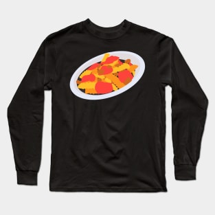 Pizza Fries Long Sleeve T-Shirt